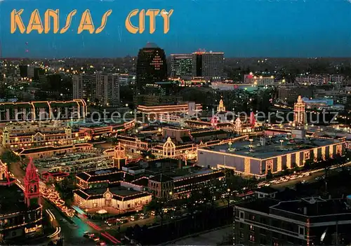 AK / Ansichtskarte Kansas_City_Kansas Spectaculare Christmas lights 