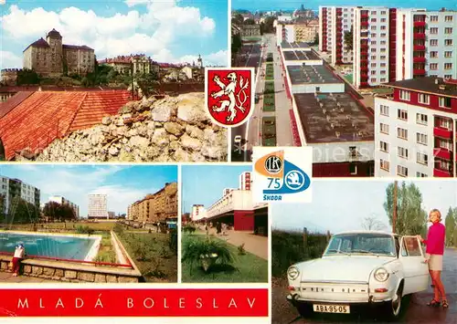 AK / Ansichtskarte Mlada_Boleslav_Jungbunzlau Teilansichten 