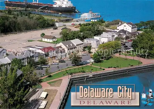 AK / Ansichtskarte Delaware_City Hafen Teilansicht Delaware_City