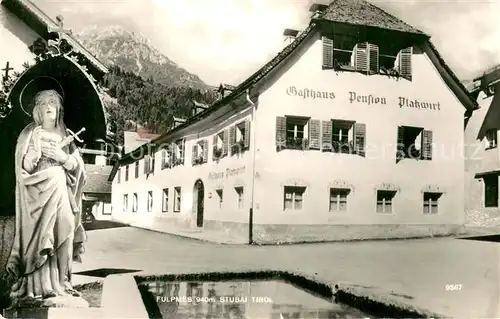 AK / Ansichtskarte Fulpmes_Tirol Gasthaus Pension Platzwirt Fulpmes Tirol