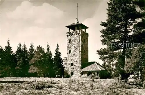 AK / Ansichtskarte Loffenau_Bad_Herrenalb Teufelsmuehle Turm Loffenau_Bad_Herrenalb