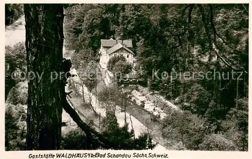 AK / Ansichtskarte Bad_Schandau Gaststaette Waldhaeusl Bad_Schandau