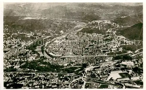 AK / Ansichtskarte Besancon_les_Bains Vue prise en avion Besancon_les_Bains