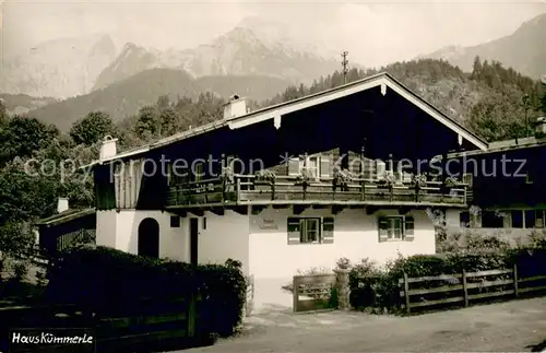 AK / Ansichtskarte Berchtesgaden Haus Kuemmerle Berchtesgaden