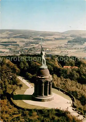 AK / Ansichtskarte Detmold Hermannsdenkmal im Teutoburger Wald Detmold