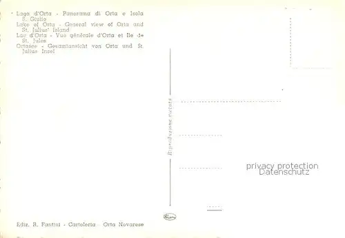 AK / Ansichtskarte Orta_San_Giulio Lago d Orta e Isola San Giulio veduta aerea Orta_San_Giulio