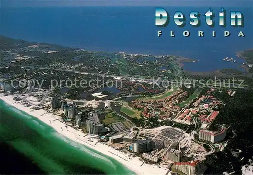 AK / Ansichtskarte Destin_Florida Aerial view 
