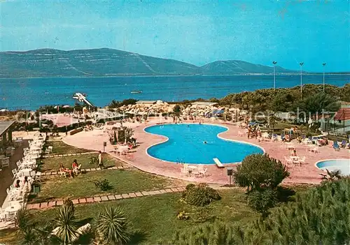 AK / Ansichtskarte Alghero Hotel Corte Rosada Swimming Pool Meerblick Alghero