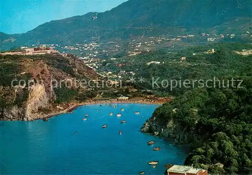 AK / Ansichtskarte Lacco_Ameno Lido di San Montano dall aereo Lacco Ameno