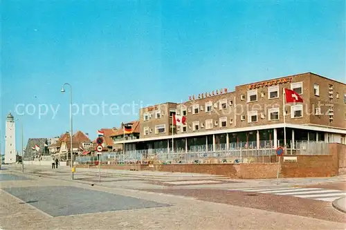 AK / Ansichtskarte Noordwijk_Noordwyk_aan_Zee Hotel Cafe Restaurant De Zeeleeuw Noordwijk_Noordwyk