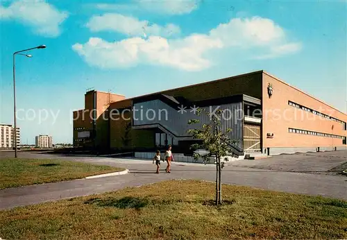 AK / Ansichtskarte Pori Schwimmhalle Pori