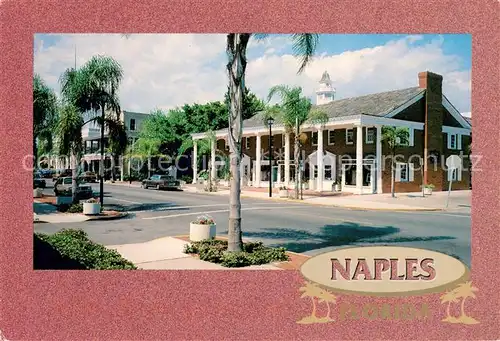 AK / Ansichtskarte Naples_Florida Old Naples 3rd Street South 
