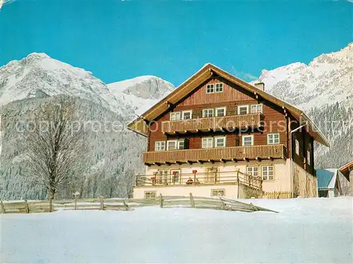 AK / Ansichtskarte Ramsau_Dachstein_Steiermark J. Peinhaupt Sonnenhof Winter Schnee Ramsau_Dachstein