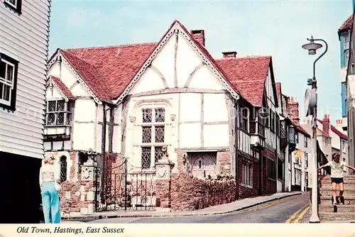 AK / Ansichtskarte Hastings_East_Sussex Old Town Hastings_East_Sussex