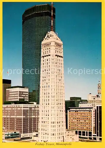 AK / Ansichtskarte Minneapolis_Minnesota Foshay Tower 