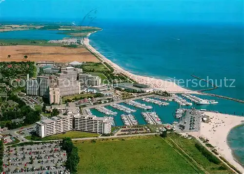 AK / Ansichtskarte Damp_Ostseebad Fliegeraufnahme Damp_Ostseebad