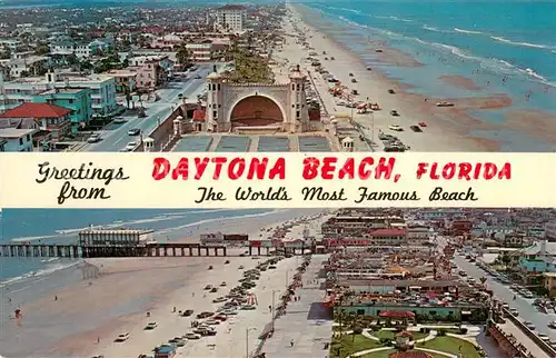 AK / Ansichtskarte Daytona_Beach_Florida View from Observation Tower 