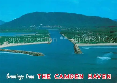 AK / Ansichtskarte Camden_Australia_NSW Haven River Air view 
