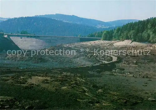 AK / Ansichtskarte Schluchsee Jahrhundert Ereignis 1983 Wasser des Schluchsee Kraftwerks wird abgelassen Schluchsee