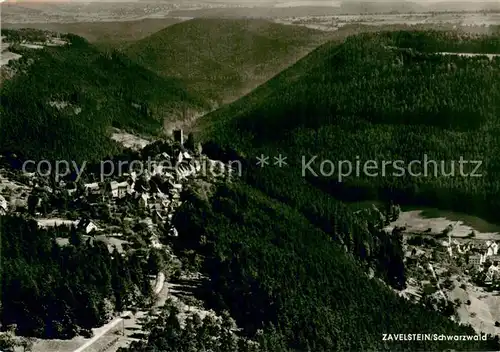 AK / Ansichtskarte Zavelstein Fliegeraufnahme Zavelstein