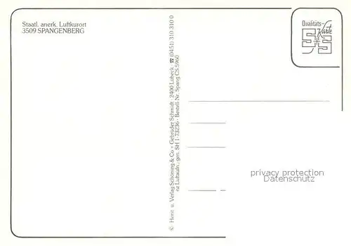 AK / Ansichtskarte Spangenberg_Hessen Fliegeraufnahme Spangenberg Hessen