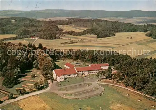 AK / Ansichtskarte Gladenbach Haus Blankenstein der Dt Postgewerkschaft Fliegeraufnahme Gladenbach