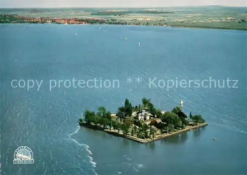 AK / Ansichtskarte Steinhuder_Meer Fliegeraufnahme mit Festung Wilhelmstein Steinhuder Meer