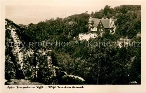 AK / Ansichtskarte Bad_Frankenhausen FDGB Ferienheim Hoheneck Bad_Frankenhausen