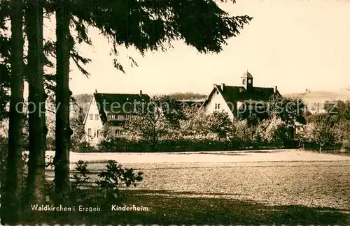 AK / Ansichtskarte Waldkirchen_Erzgebirge Kinderheim Waldkirchen Erzgebirge