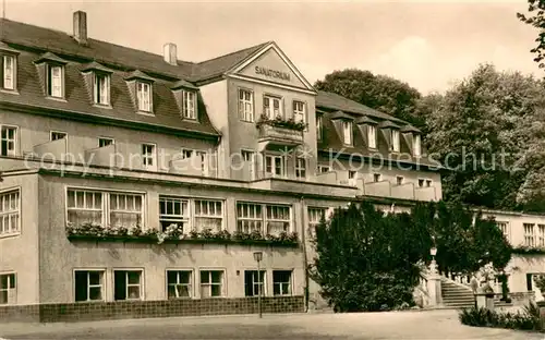 AK / Ansichtskarte Bad_Koestritz Sanatorium Bad_Koestritz