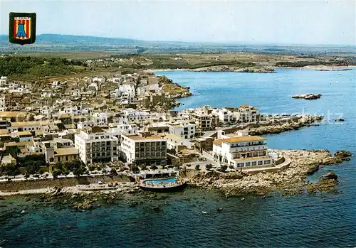 AK / Ansichtskarte La_Escala_Costa_Brava Fliegeraufnahme La_Escala_Costa_Brava