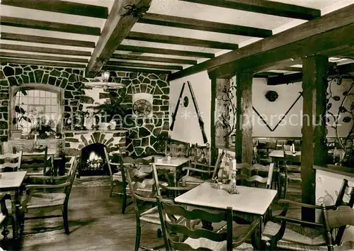 AK / Ansichtskarte Rodheim Bieber Reehmuehle Gaststube Rodheim Bieber