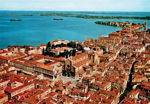 AK / Ansichtskarte Venezia_Venedig Veduta aerea Basilica S Giovanni e Paolo Venezia Venedig