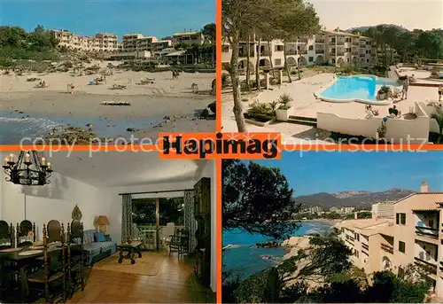 AK / Ansichtskarte Paguera_Mallorca_Islas_Baleares_ES Hapimag Strand Pool Bar 