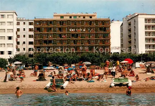 AK / Ansichtskarte CALELLA_de_la_Costa_ES Hotel Garbi Paseo de las Rocas 