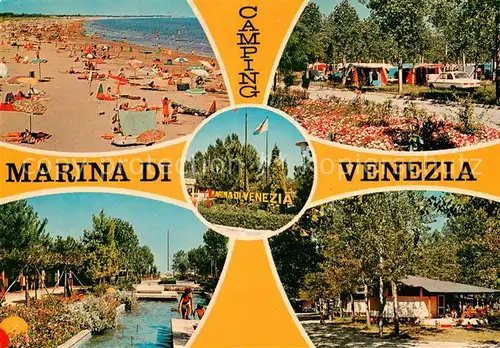 AK / Ansichtskarte Punta_Sabbioni_Venezia Camping Marina di Venezia Strand Freibad 
