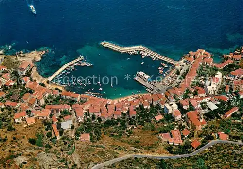 AK / Ansichtskarte Isola_del_Giglio Il Porto Veduta aerea Isola_del_Giglio