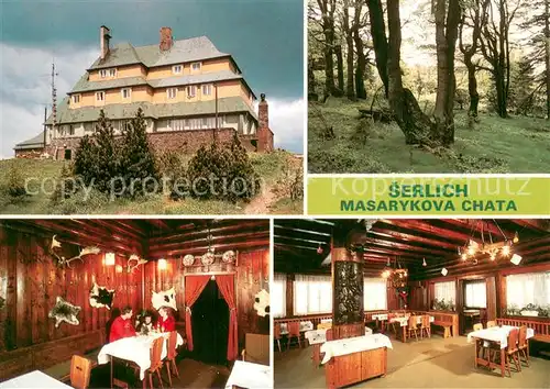 AK / Ansichtskarte Serlich_Czechia Masarykova Chata na Serlichu 