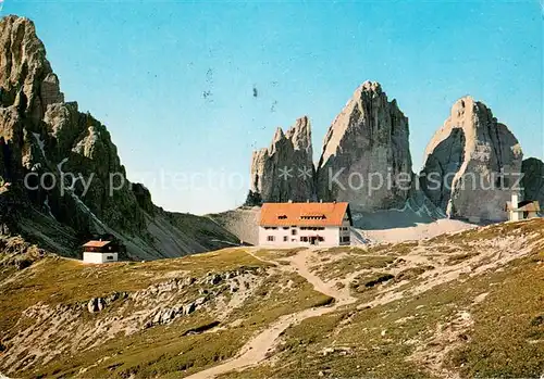 AK / Ansichtskarte Drei_Zinnen mit Paternkofel Drei Zinnen