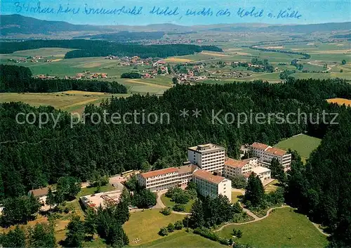 AK / Ansichtskarte Cham__Oberpfalz Bayerwaldsanatorium Windischbergerdorf Fliegeraufnahme 