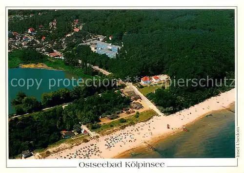 AK / Ansichtskarte Koelpinsee_Usedom Fliegeraufnahme Koelpinsee Usedom