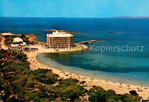 AK / Ansichtskarte Colonia_San_Jorge_Mallorca Hotel Marcques del Palmer Fliegeraufnahme Colonia_San