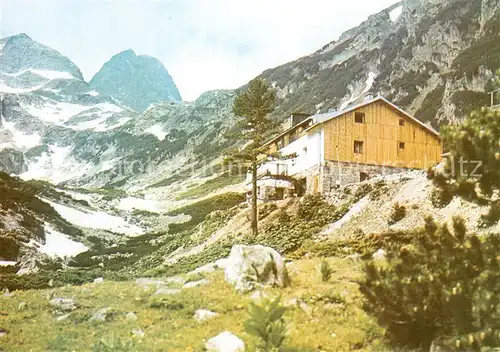 AK / Ansichtskarte Rilagebirge_Bulgaria Die Berghuette Maljowiza 