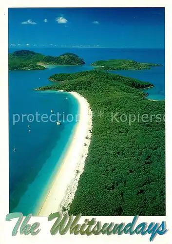 AK / Ansichtskarte White_Haven_Beach__Australia The Whitsunday Island Fliegeraufnahme 