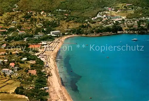 AK / Ansichtskarte Procchio_Isola_d_Elba La spiaggia Veduta aerea 