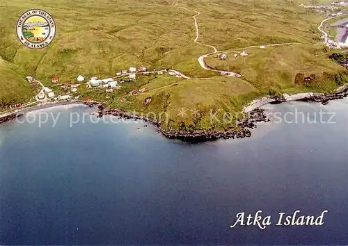 AK / Ansichtskarte Atka_Island_Alaska Fliegeraufnahme 