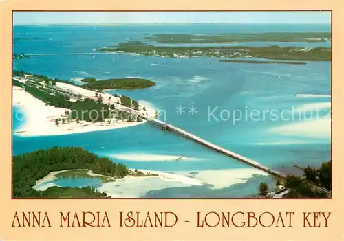 AK / Ansichtskarte Anna_Maria_Island_Florida Aerial view 