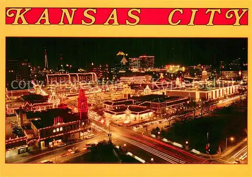 AK / Ansichtskarte Kansas_City_Kansas Country Club Plaza Aerial view 