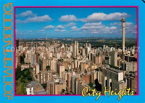 AK / Ansichtskarte Johannesburg_Gauteng City Heights Aerial view Johannesburg Gauteng