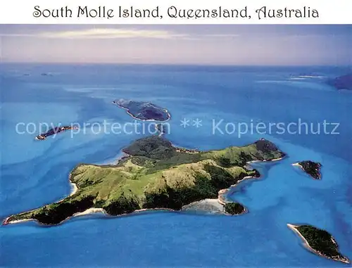 AK / Ansichtskarte South_Molle_Island_Australia Fliegeraufnahme 